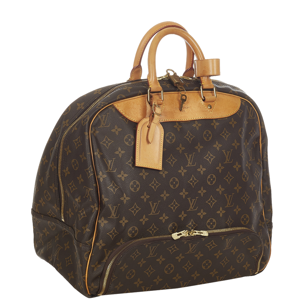 

Louis Vuitton Monogram Canvas Evasion Bag, Brown