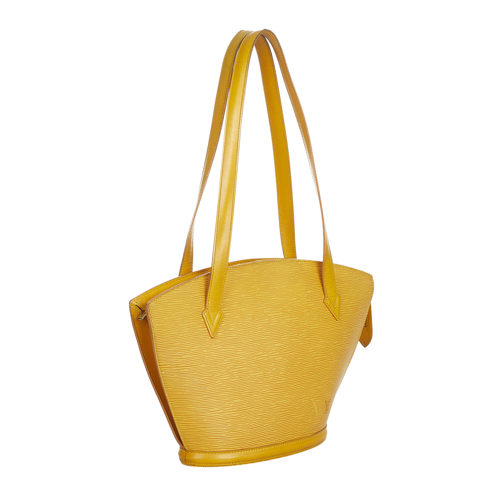 

Louis Vuitton Yellow Epi Leather Saint Jacques PM Shoulder Bag