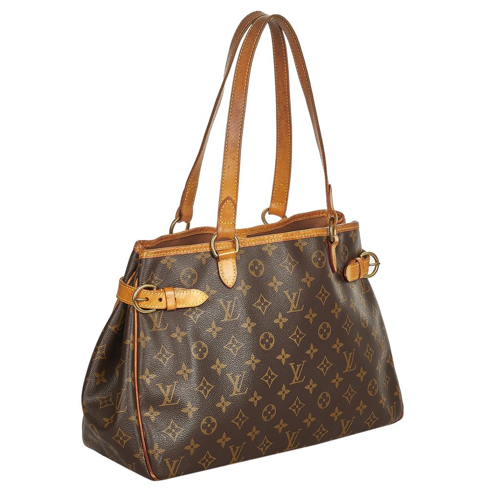 

Louis Vuitton Brown Monogram Canvas Batignolles Horizontal Tote Bag