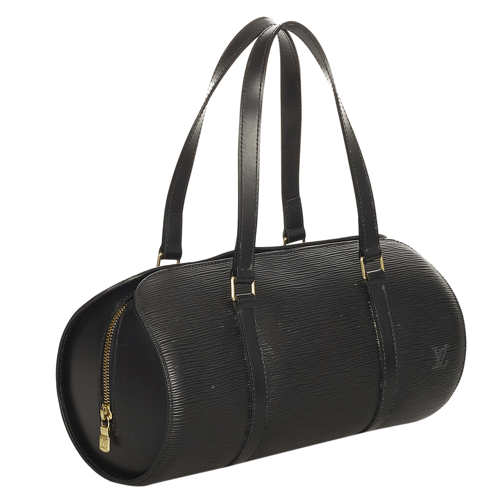 

Louis Vuitton Black Epi Leather Soufflot Bag