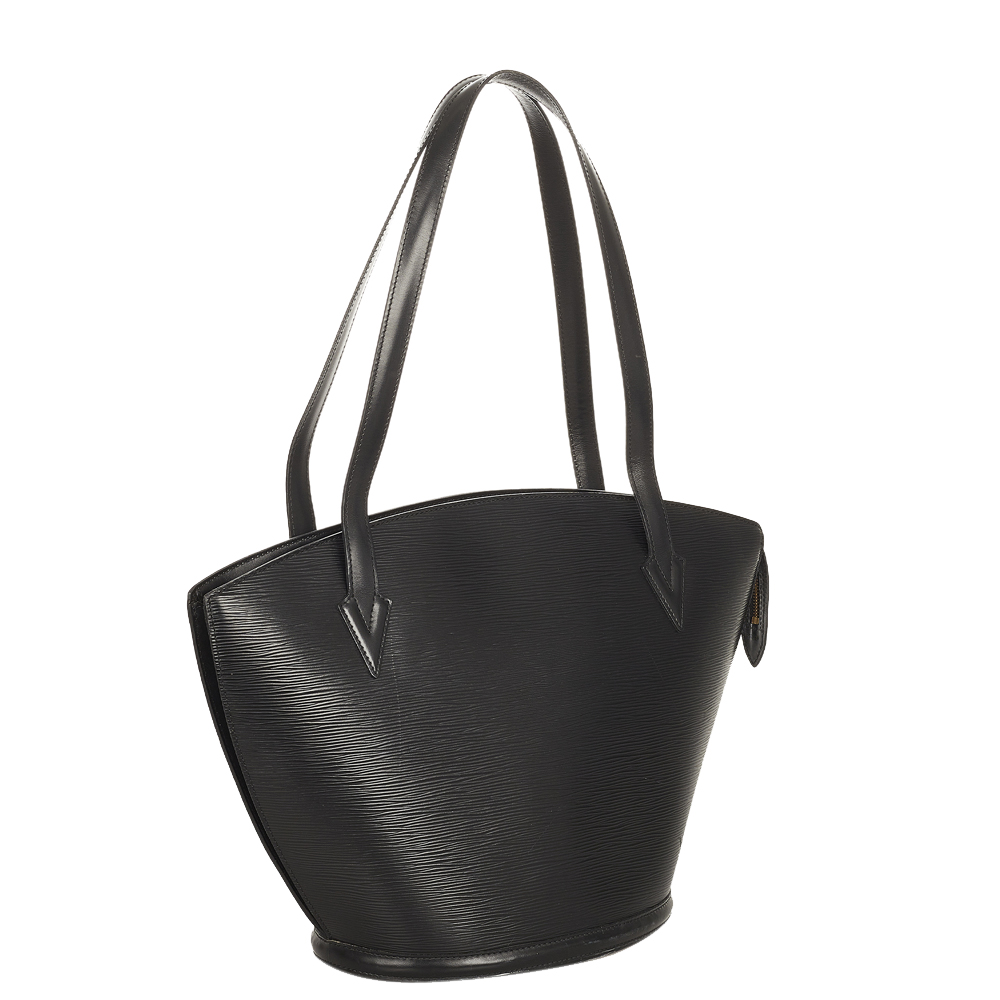 

Louis Vuitton Black Epi Leather Saint Jacques GM Shoulder Bag