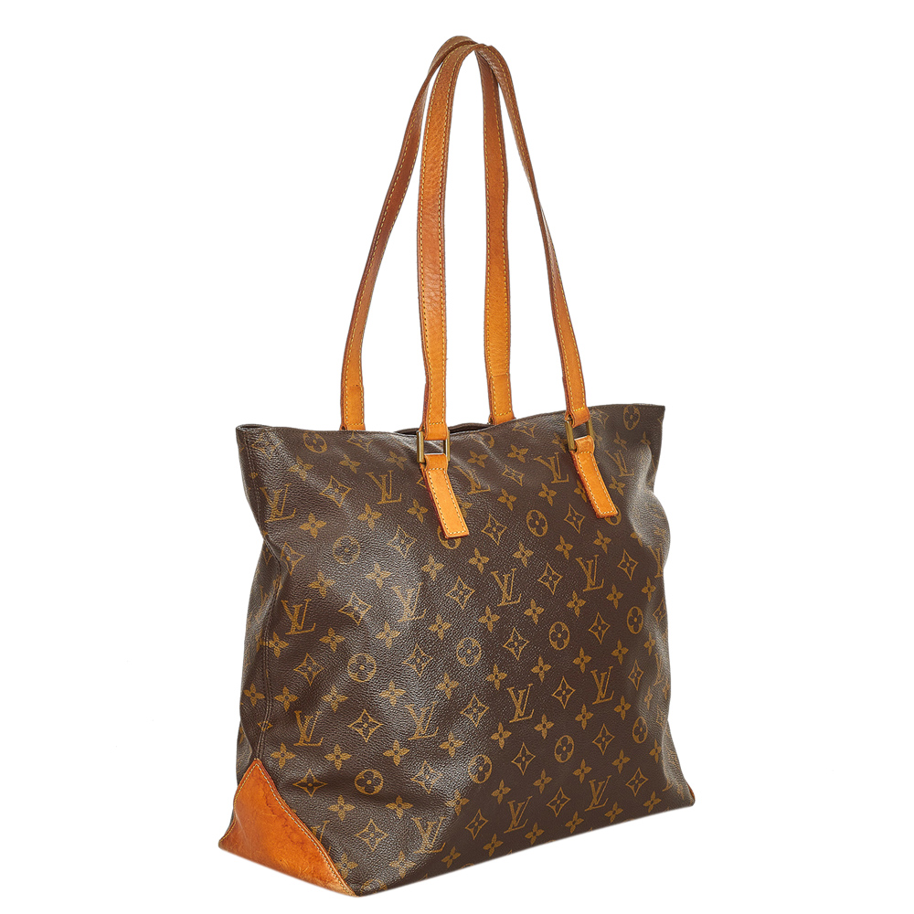 

Louis Vuitton Monogram Canvas Cabas Mezzo Bag, Brown