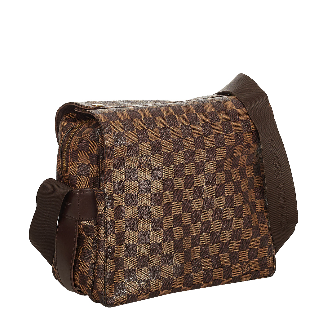 

Louis Vuitton Damier Ebene Canvas Naviglio Bag, Brown