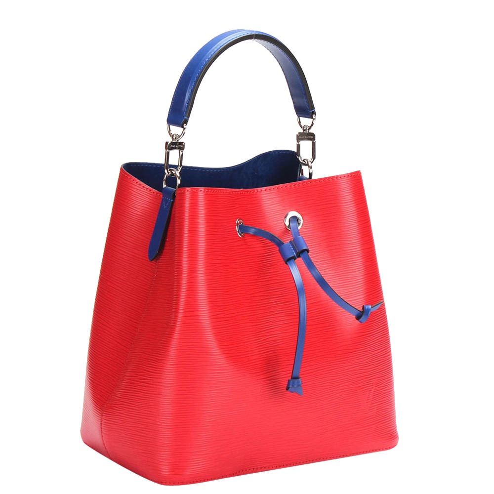 

Louis Vuitton Red Epi Leather NeoNoe MM Bucket Bag