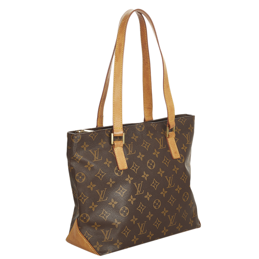 

Louis Vuitton Monogram Canvas Cabas Mezzo Bag, Brown