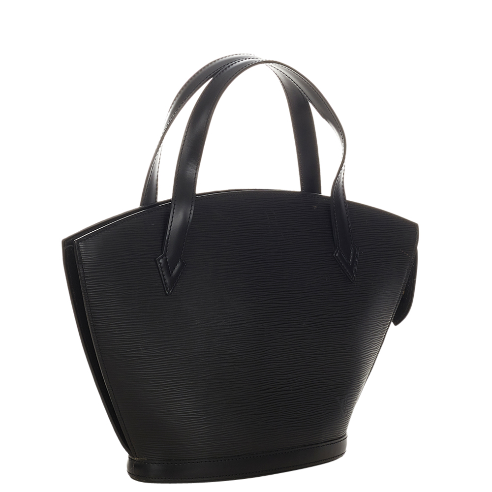 

Louis Vuitton Black Epi Leather Saint Jacques PM Shoulder Bag