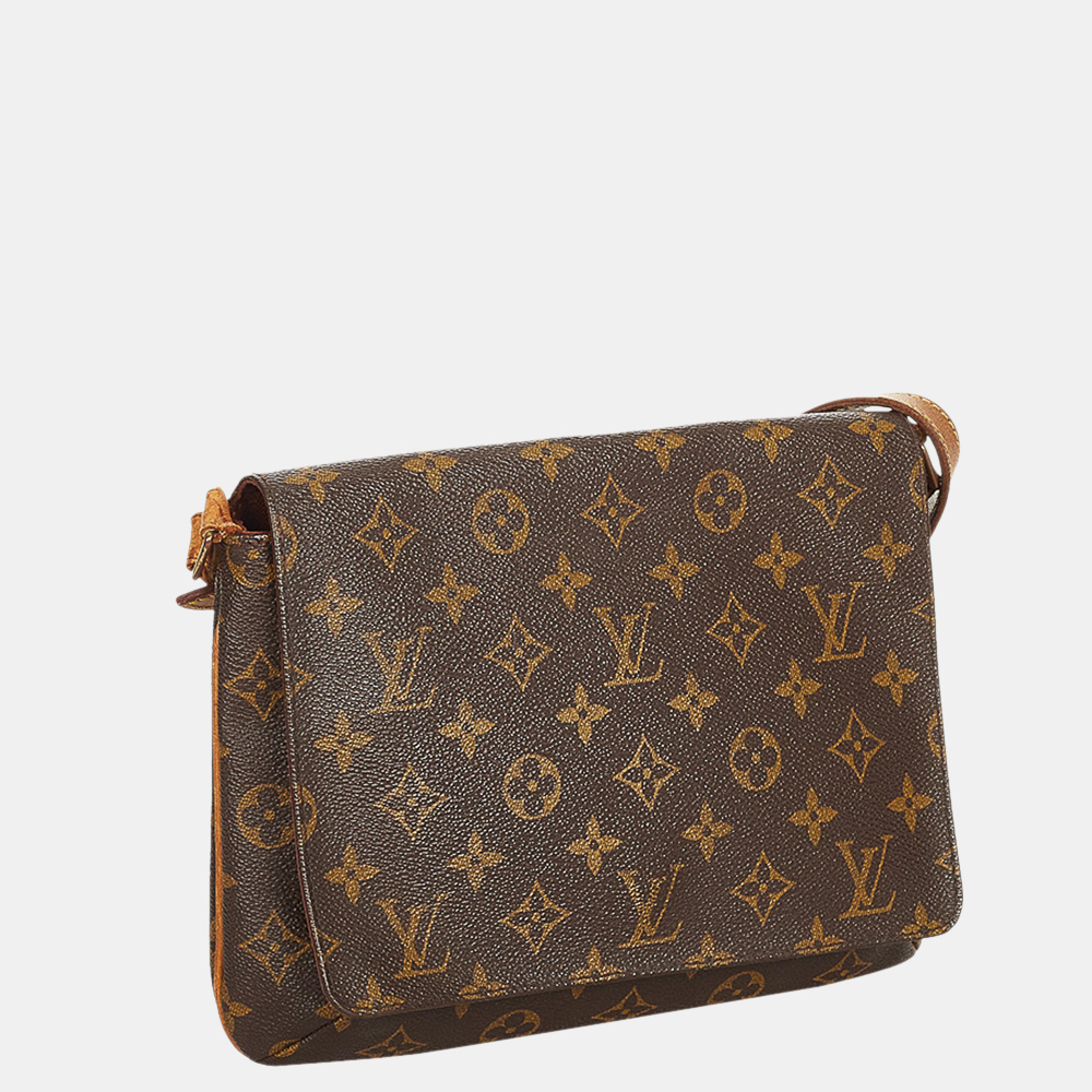 

Louis Vuitton Monogram Canvas Musette Tango Short Strap Bag, Brown