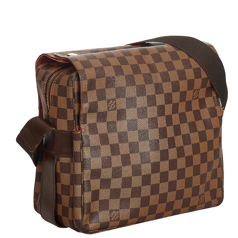 

Louis Vuitton Damier Ebene Canvas Naviglio Bag, Brown