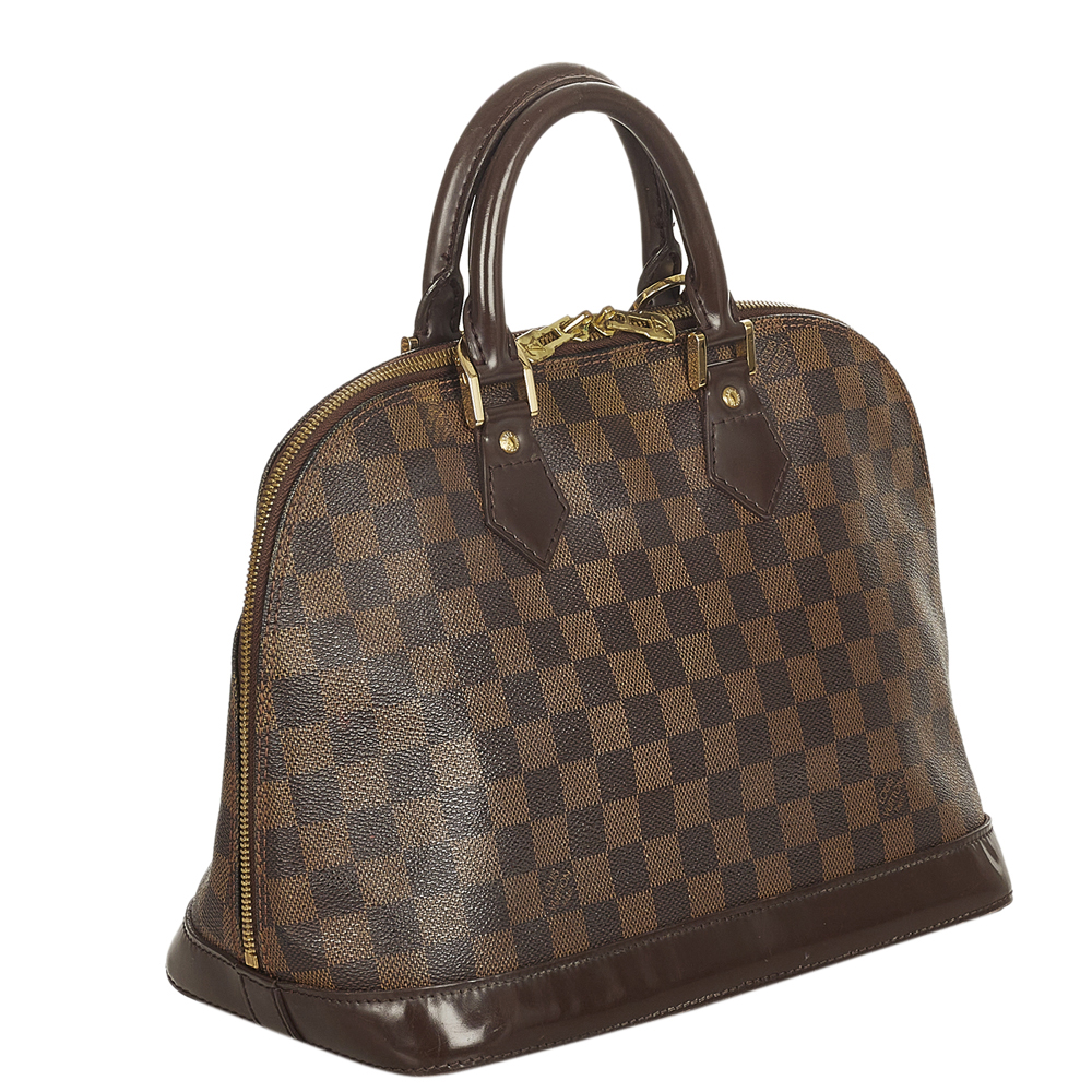 

Louis Vuitton Damier Ebene Canvas Alma PM bag, Brown