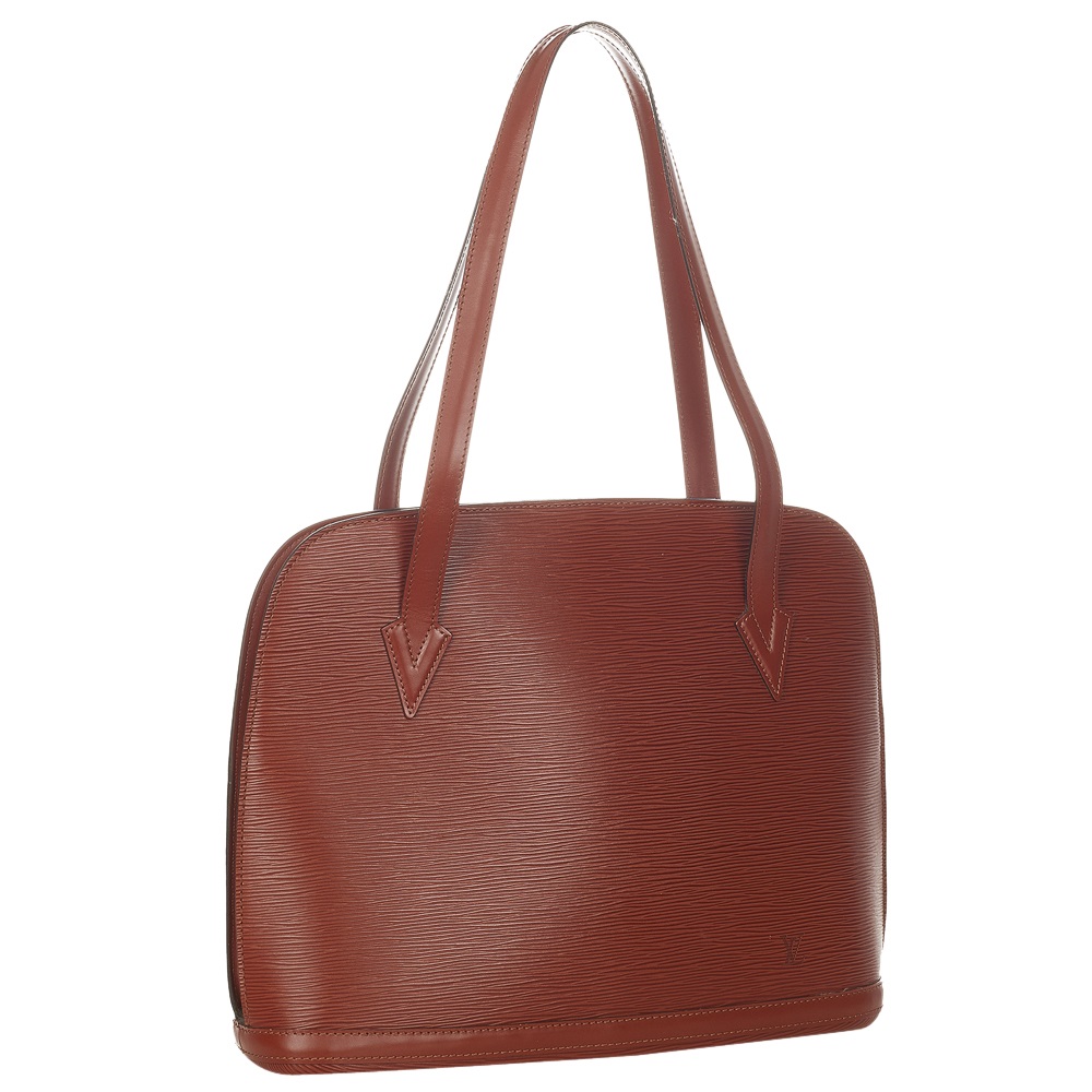 

Louis Vuitton Brown Epi Leather Lussac Tote Bag