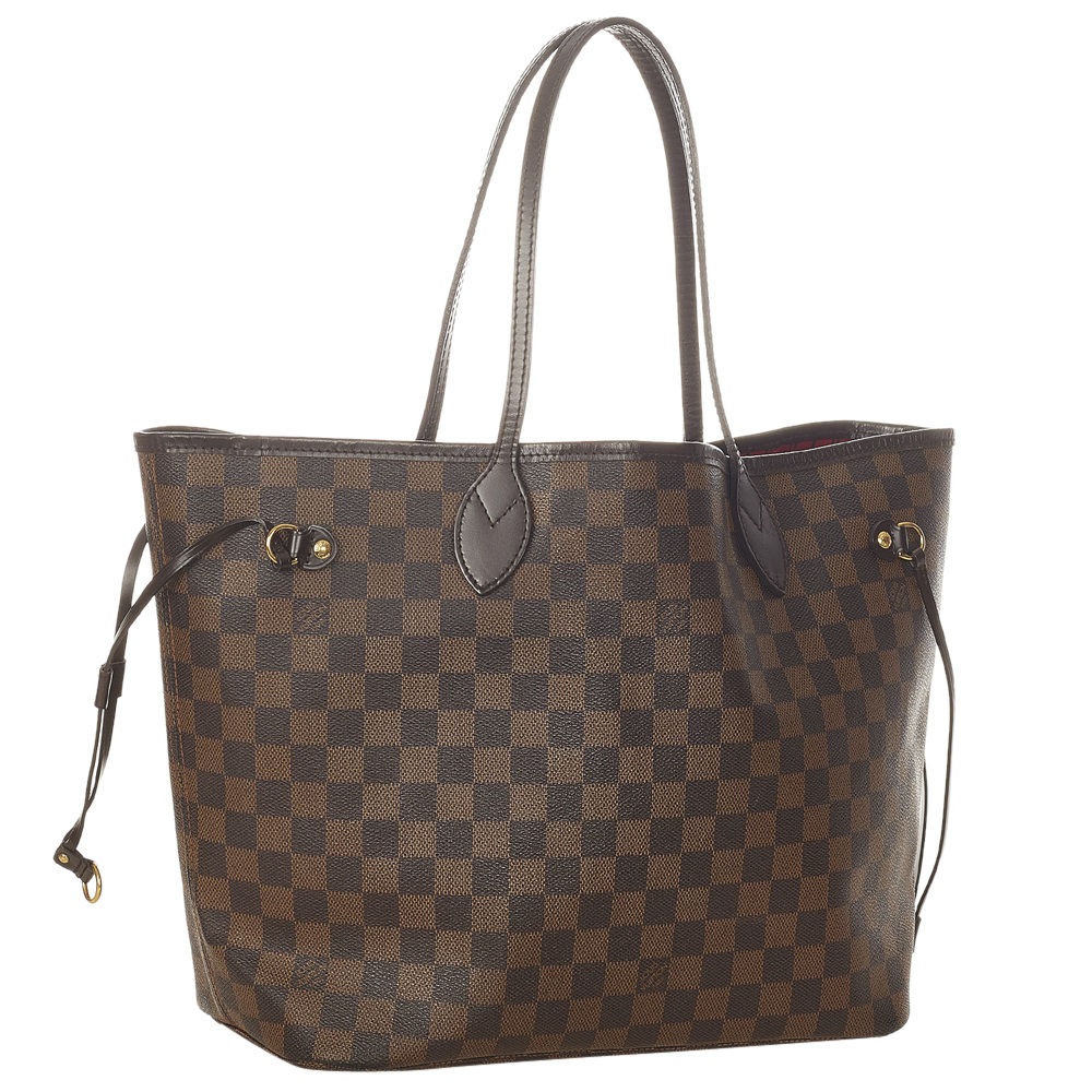 

Louis Vuitton Damier Ebene Canvas Neverfull MM Bag, Brown