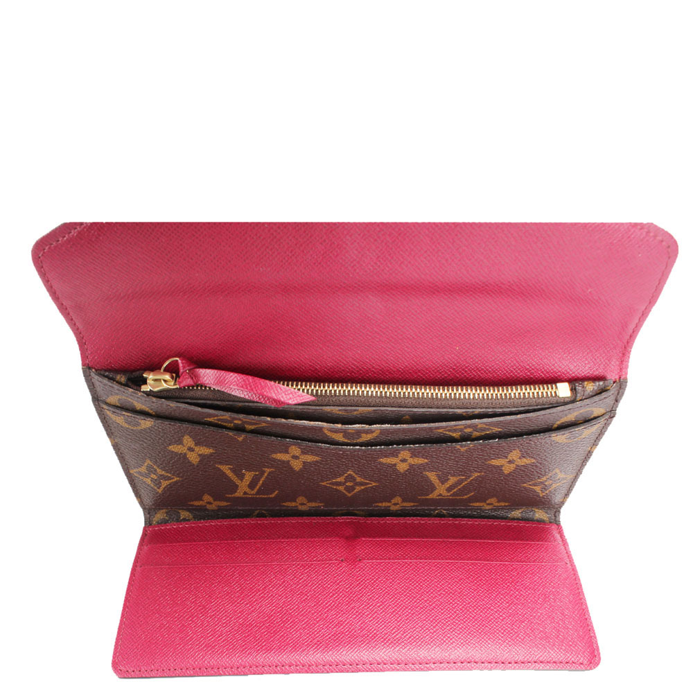 

Louis Vuitton Brown Monogram Coated Canvas Jeanne Wallet