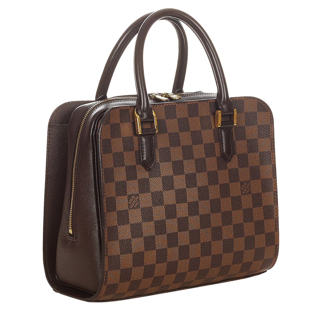 

Louis Vuitton Damier Ebene Canvas Triana Bag, Brown