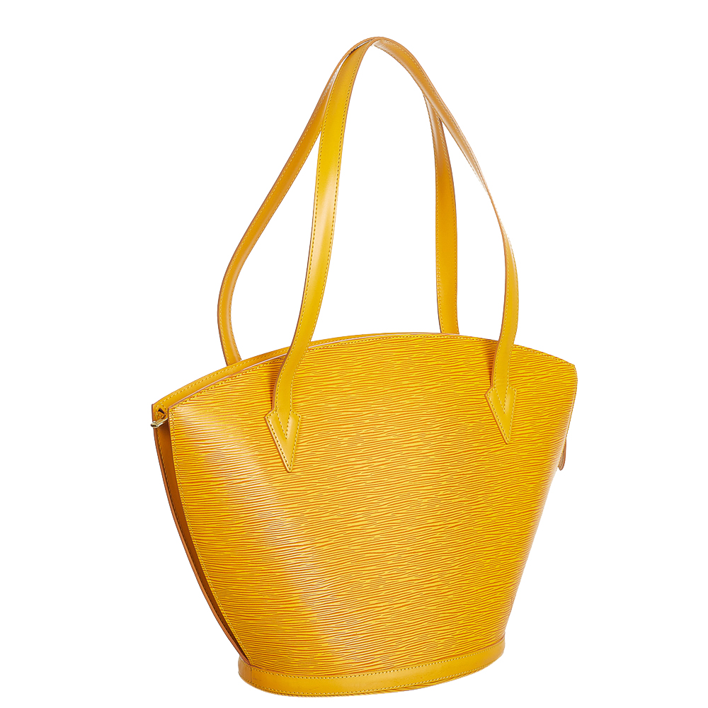 

Louis Vuitton Yellow Epi Leather Saint Jacques GM Shoulder Bag