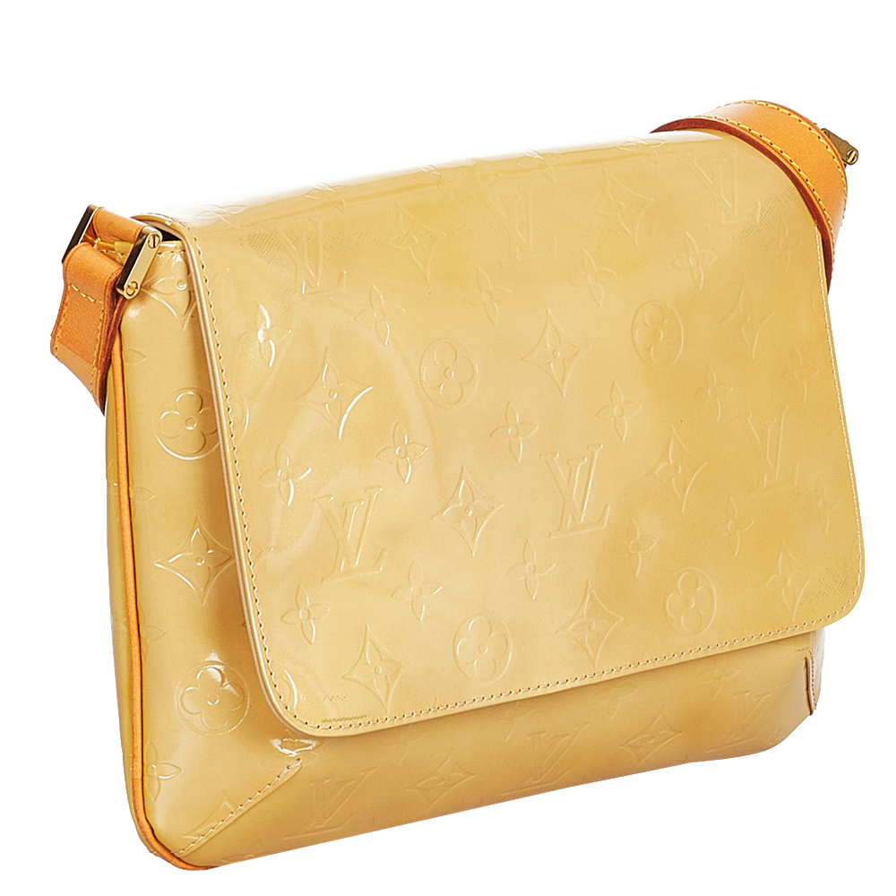 

Louis Vuitton Brown/Beige Vernis Leather Thompson Street Shoulder Bag