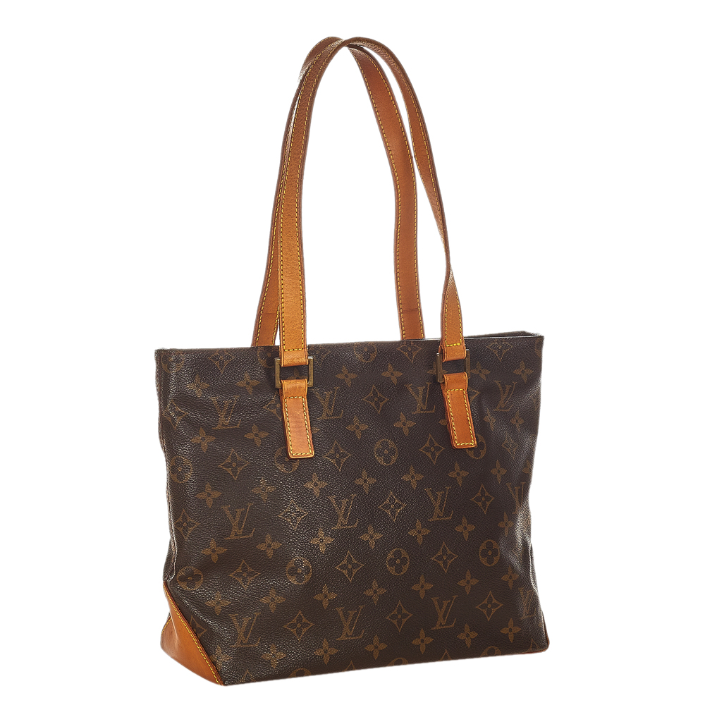 

Louis Vuitton Monogram Canvas Cabas Mezzo Bag, Brown