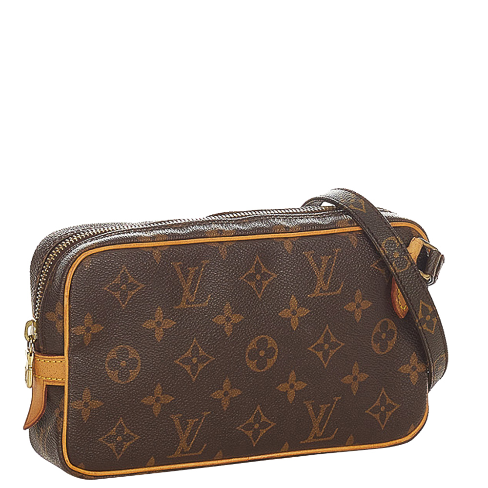 

Louis Vuitton Monogram Canvas Marly Bandouliere Bag, Brown