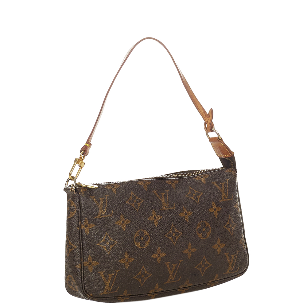 

Louis Vuitton Monogram canvas Pochette Accessoires bag, Brown