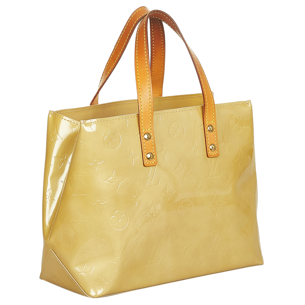 

Louis Vuitton Brown Monogram Vernis Reade PM Bag