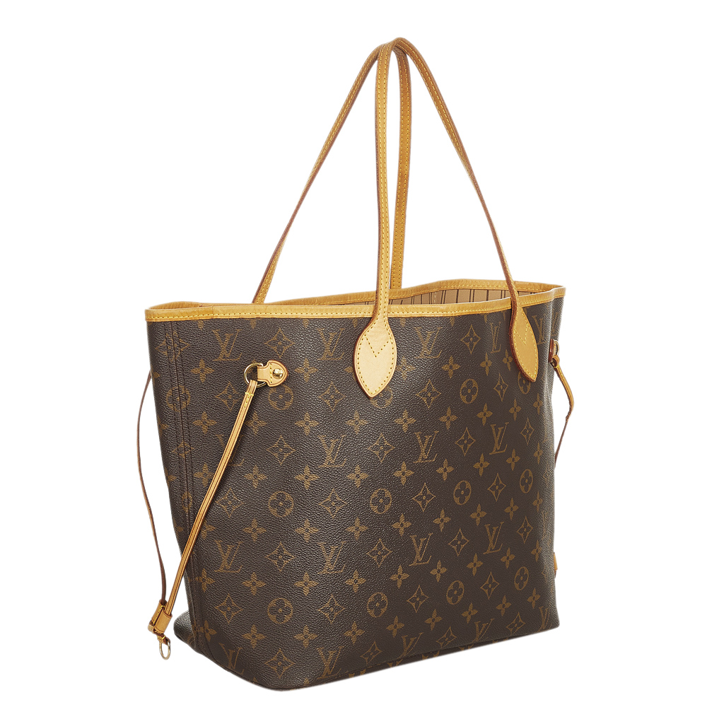 

Louis Vuitton Monogram Canvas Neverfull GM Bag, Brown