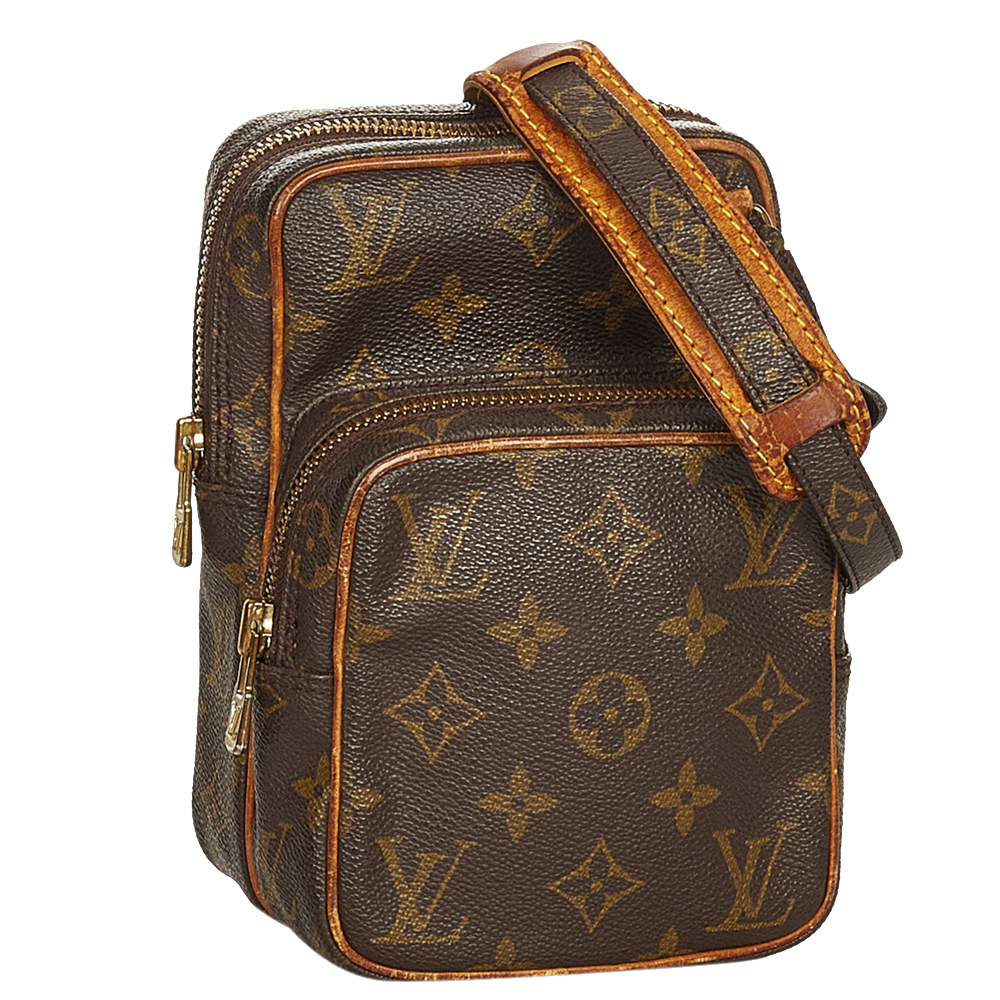 

Louis Vuitton Monogram Canvas Amazone Mini Bag, Brown