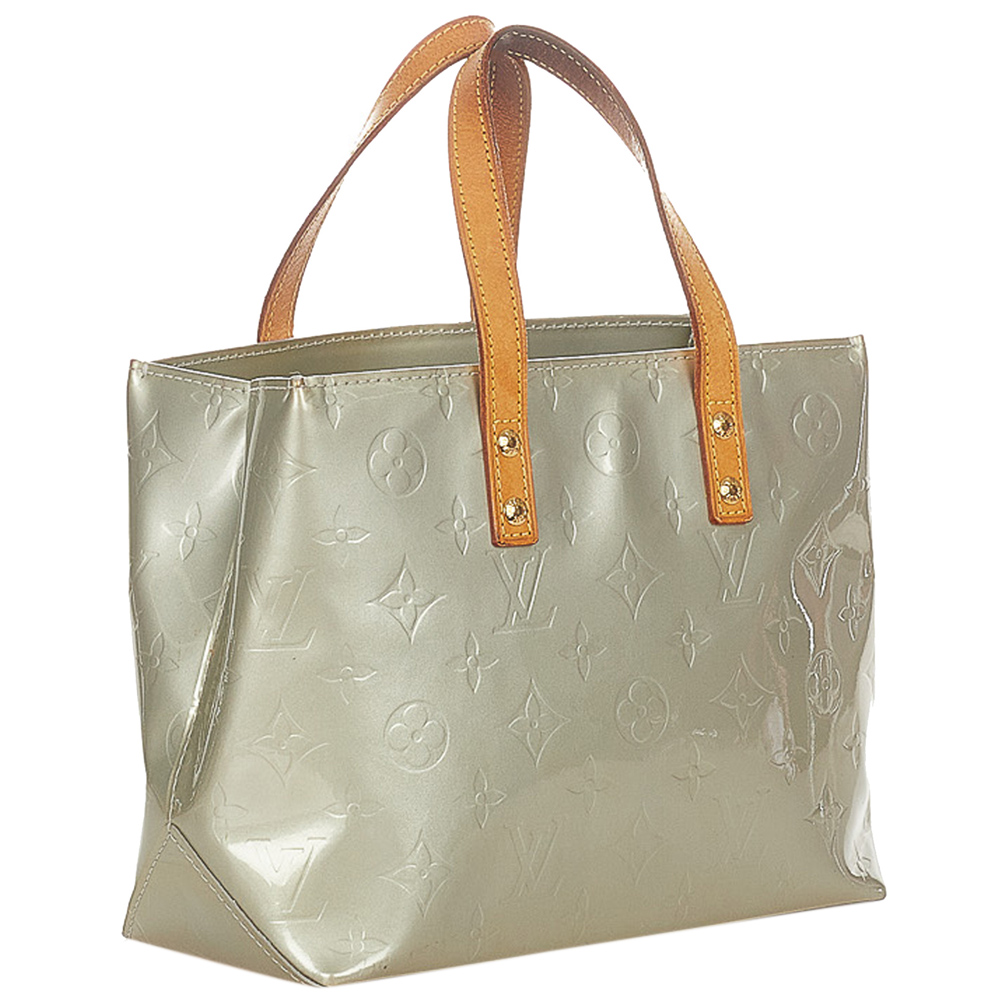 

Louis Vuitton Grey Monogram Vernis Reade PM Bag