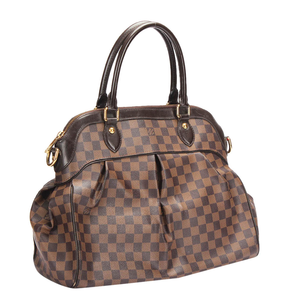 

Louis Vuitton Brown Damier Ebene Coated Canvas Trevi GM Shoulder Bag