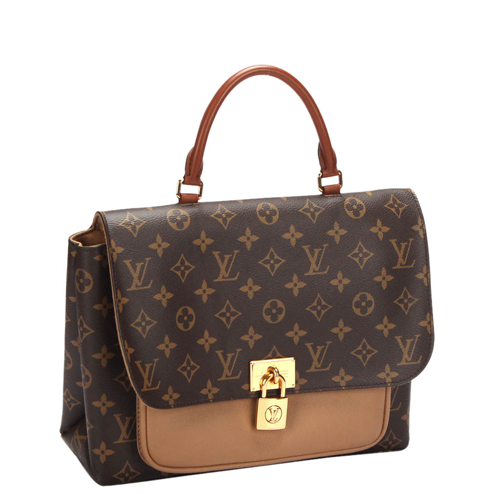 

Louis Vuitton Brown Coated Canvas Monogram Marignan Shoulder Bag