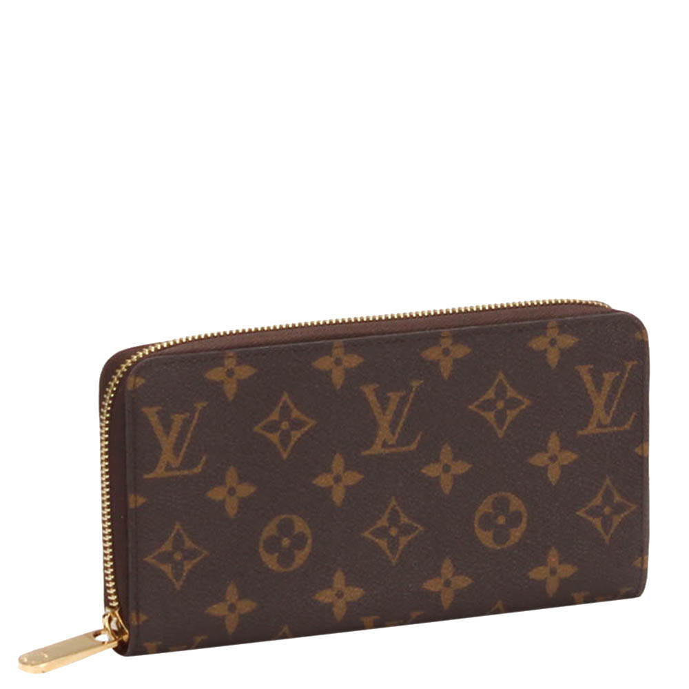 

Louis Vuitton Brown Monogram Coated Canvas Zippy Wallet
