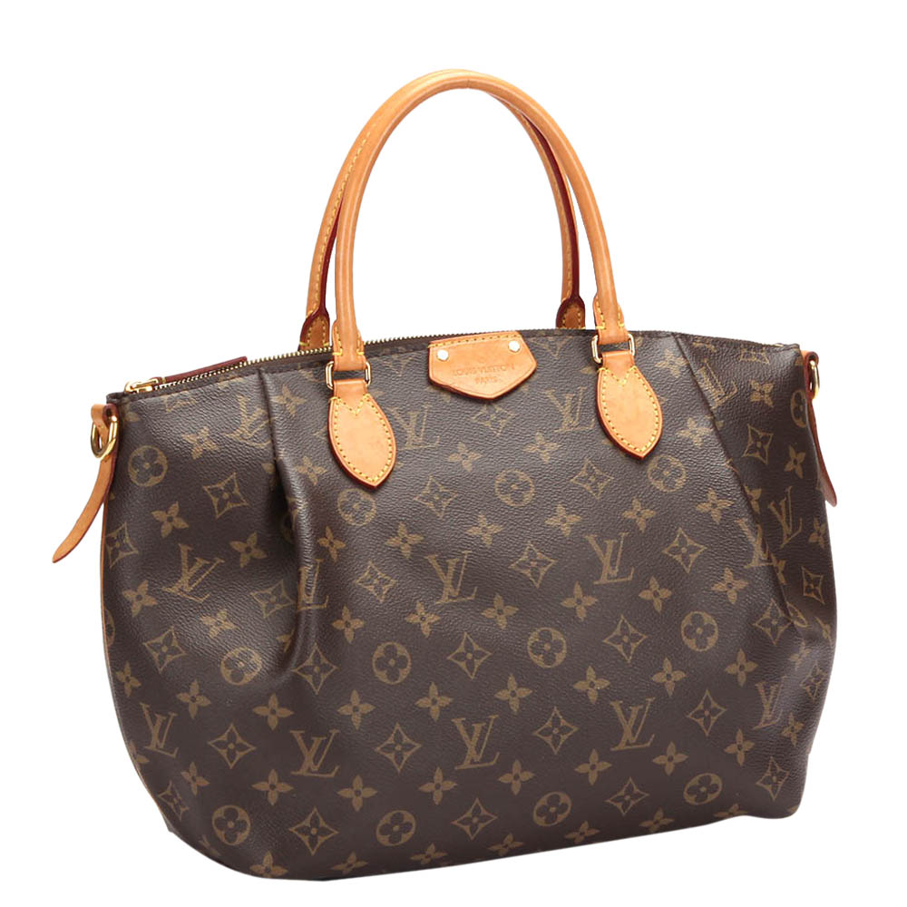 

Louis Vuitton Brown Monogram Coated Canvas Turenne MM Shoulder Bag