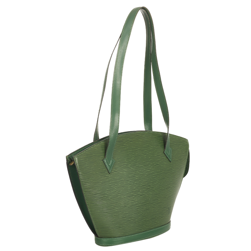 

Louis Vuitton Green Epi Leather Saint Jacques PM Shoulder Bag