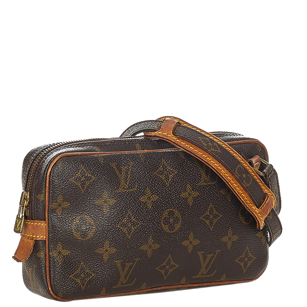 

Louis Vuitton Monogram Canvas Marly Bandouliere Bag, Brown