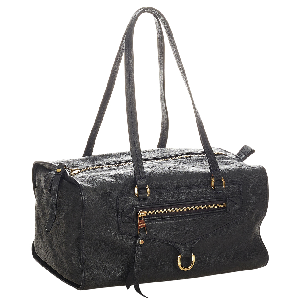 

Louis Vuitton Black Monogram Leather Empreinte Inspiree Shoulder Bag