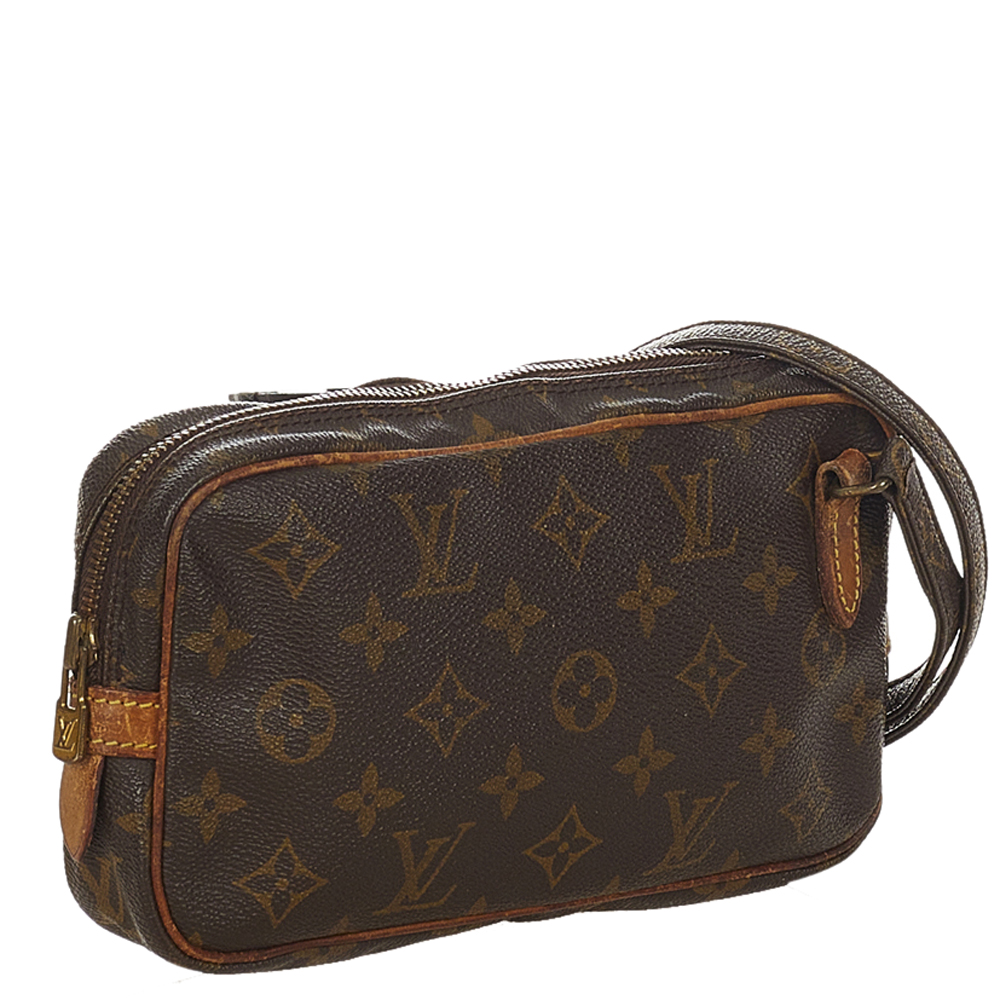 

Louis Vuitton Monogram Canvas Marly Bandouliere Bag, Brown