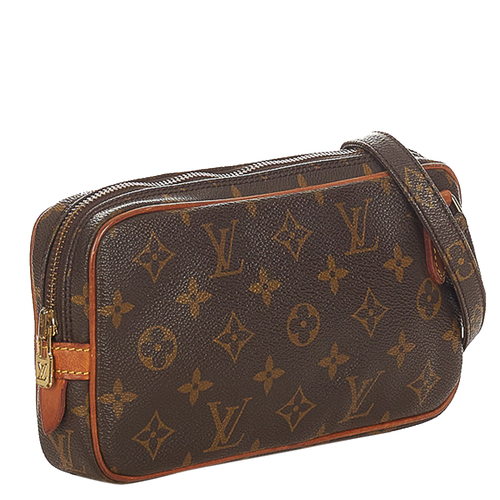 

Louis Vuitton Monogram Canvas Marly Bandouliere Bag, Brown