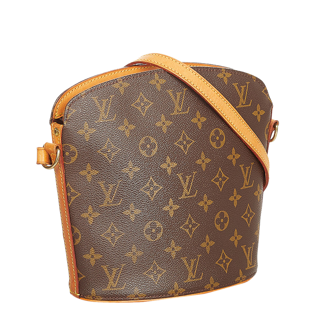 

Louis Vuitton Monogram Canvas Drouot Bag, Brown