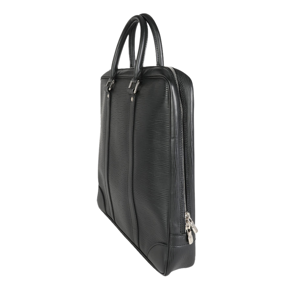 

Louis Vuitton Black Epi Leather Vivienne MM Top Handle Bag