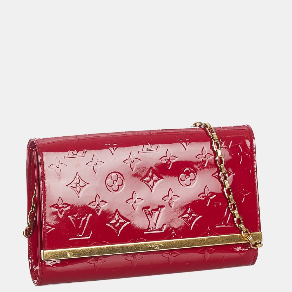 

Louis Vuitton Red Vernis Ana