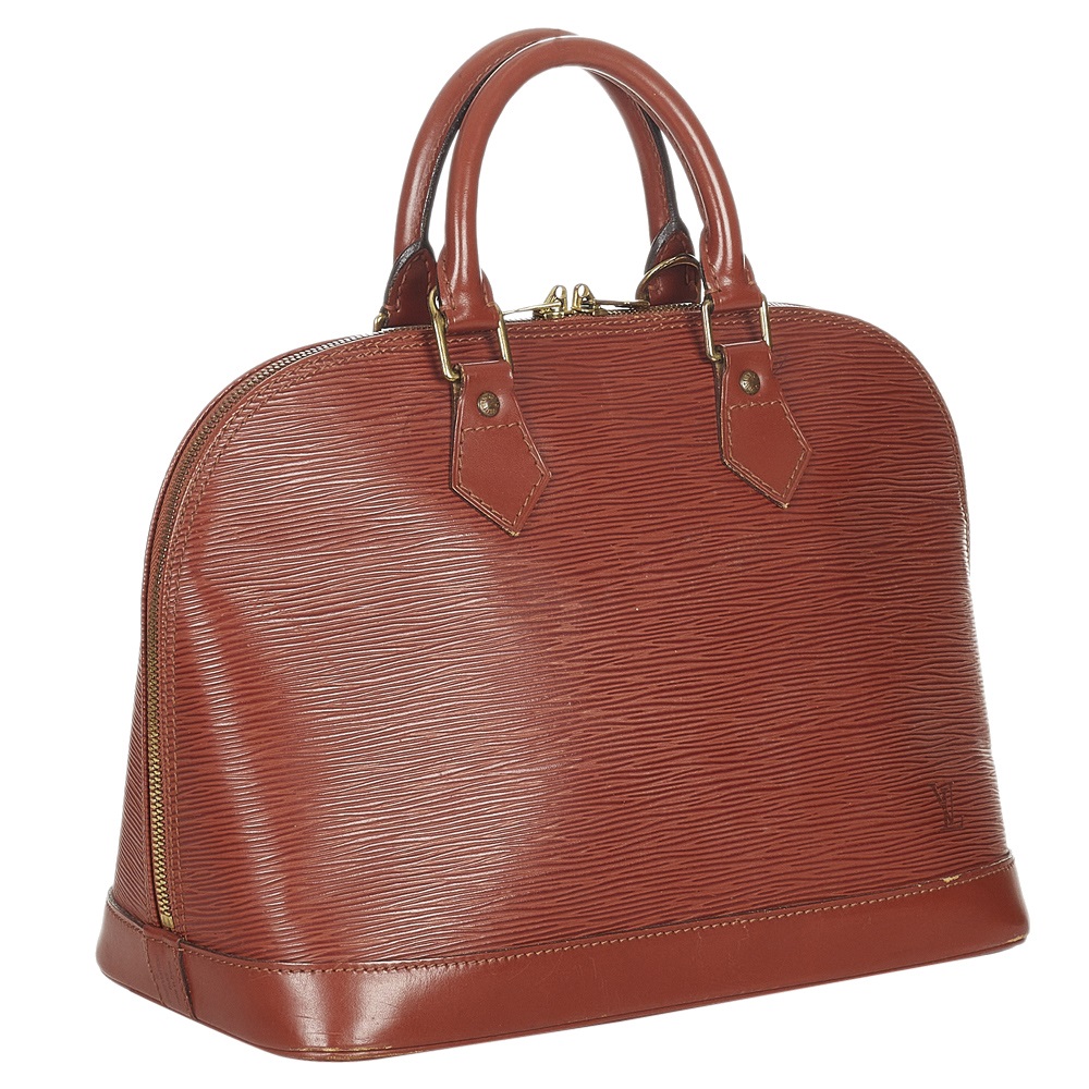

Louis Vuitton Brown Epi Leather Alma PM Bag