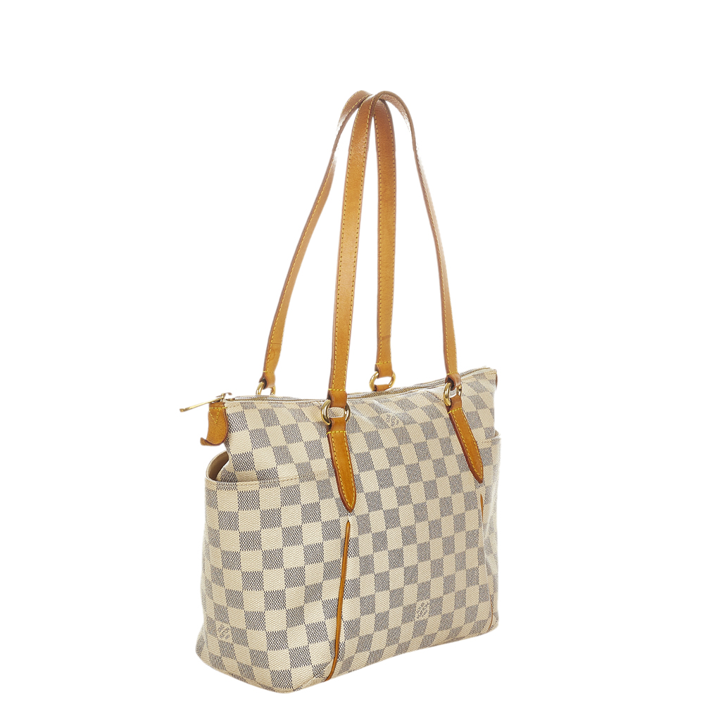 

Louis Vuitton Damier Azur Canvas Totally PM Bag, Blue