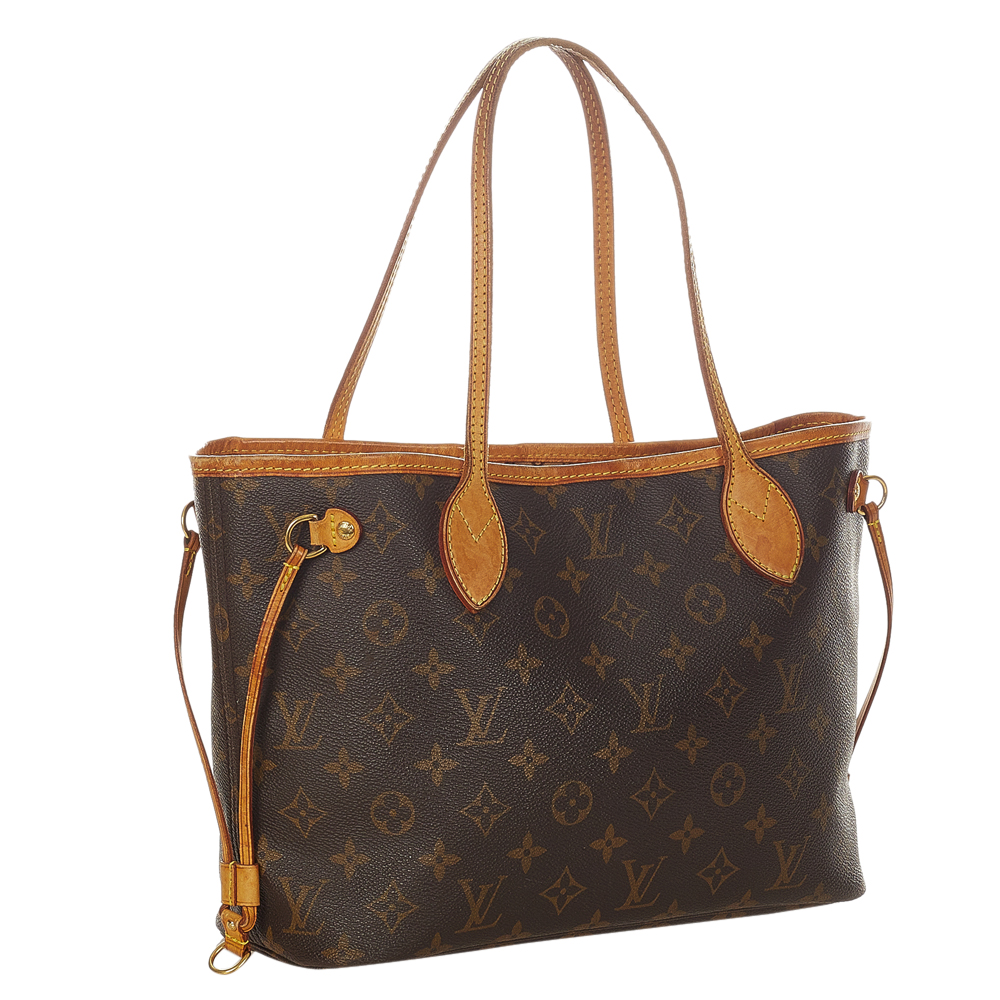 

Louis Vuitton Monogram Canvas Neverfull PM Tote Bag, Brown