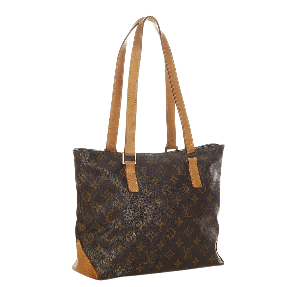 

Louis Vuitton Monogram Canvas Cabas Mezzo Bag, Brown