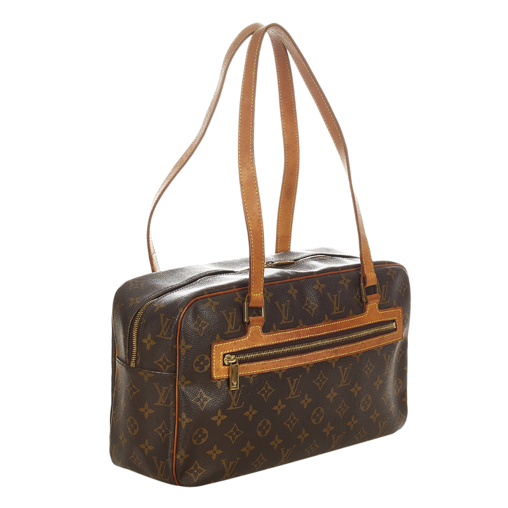 

Louis Vuitton Monogram Canvas Cite GM Bag, Brown