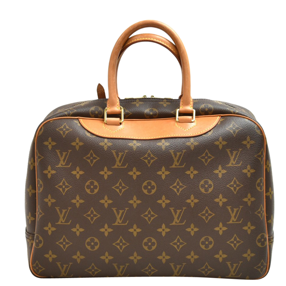

Louis Vuitton Monogram Canvas Deauville Bag, Brown