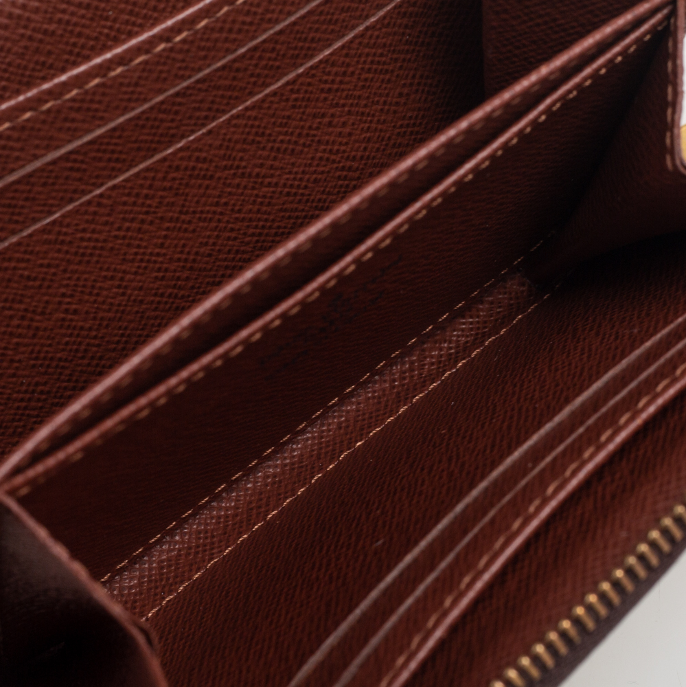 

Louis Vuitton Monogram Canvas Zippy Coin Purse, Brown