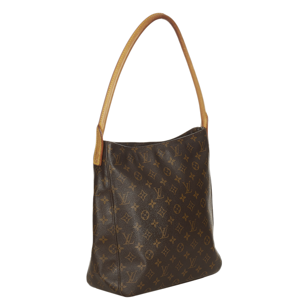 

Louis Vuitton Monogram Canvas Looping GM Bag, Brown