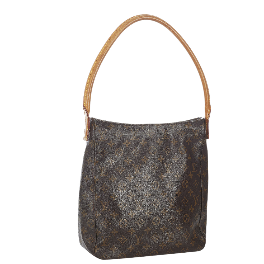 

Louis Vuitton Monogram Canvas Looping GM Bag, Brown