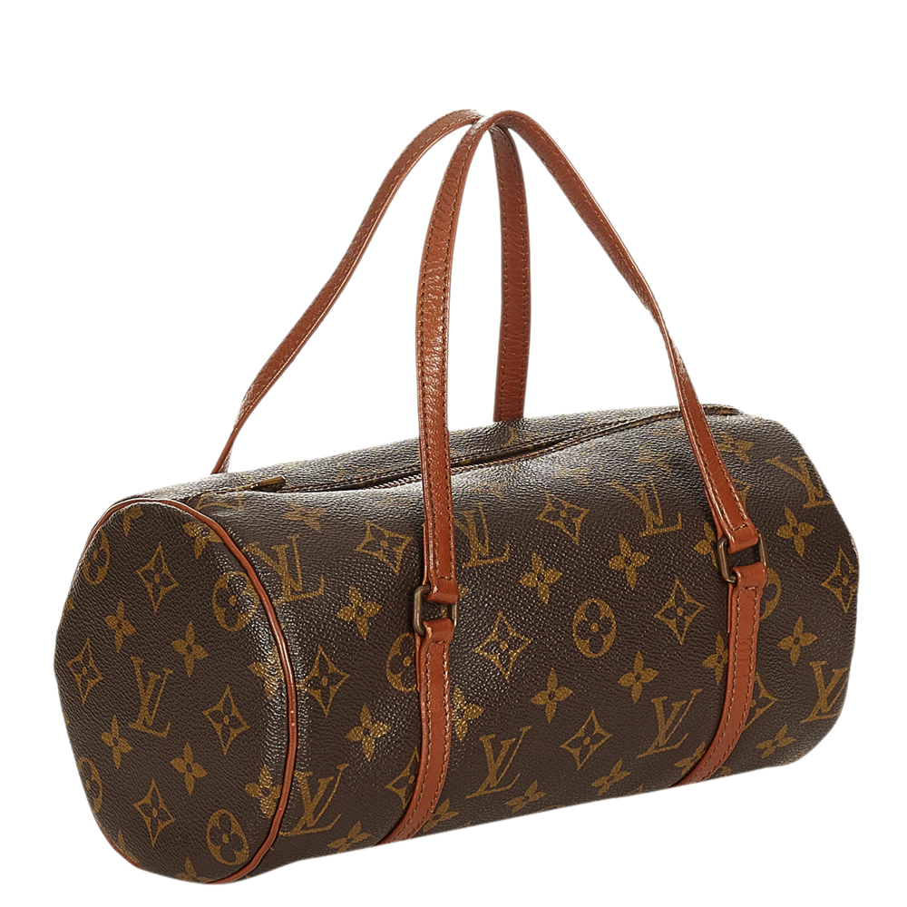 

Louis Vuitton Monogram Canvas Papillon 26 Bag, Brown