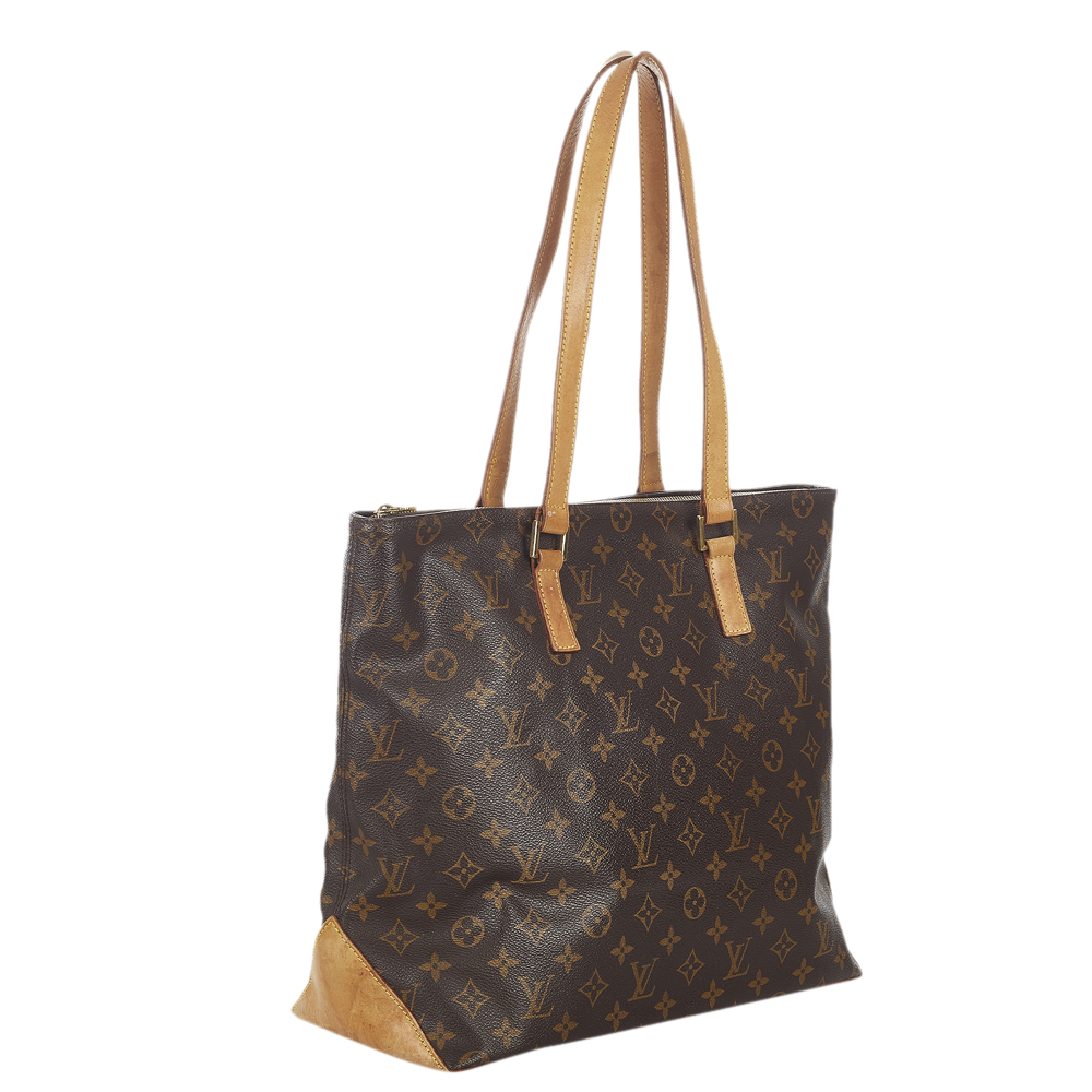 

Louis Vuitton Monogram Canvas Cabas Mezzo Bag, Brown