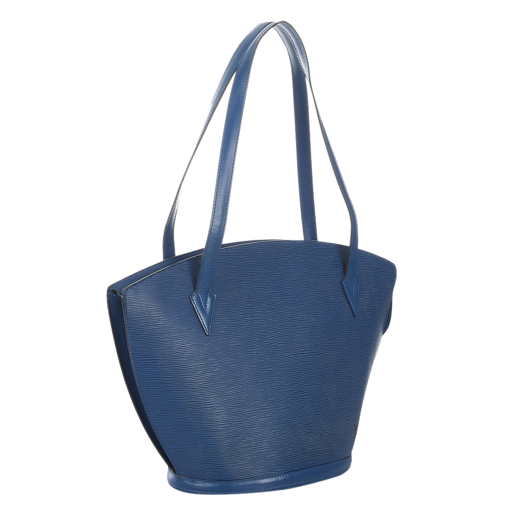 

Louis Vuitton Blue Epi Leather Saint Jacques PM Shoulder Bag